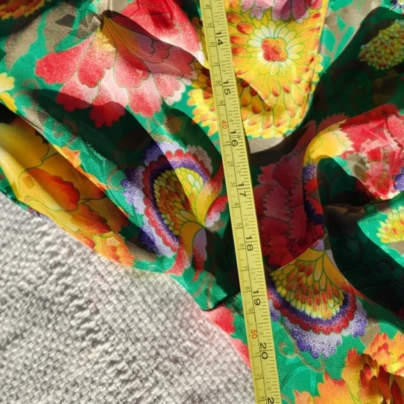 Carol Horn 80s Floral dress 6 - Picture 13 of 16